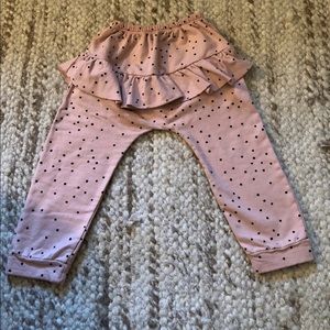 Bean’s Barcelona sweatpants with ruffles!